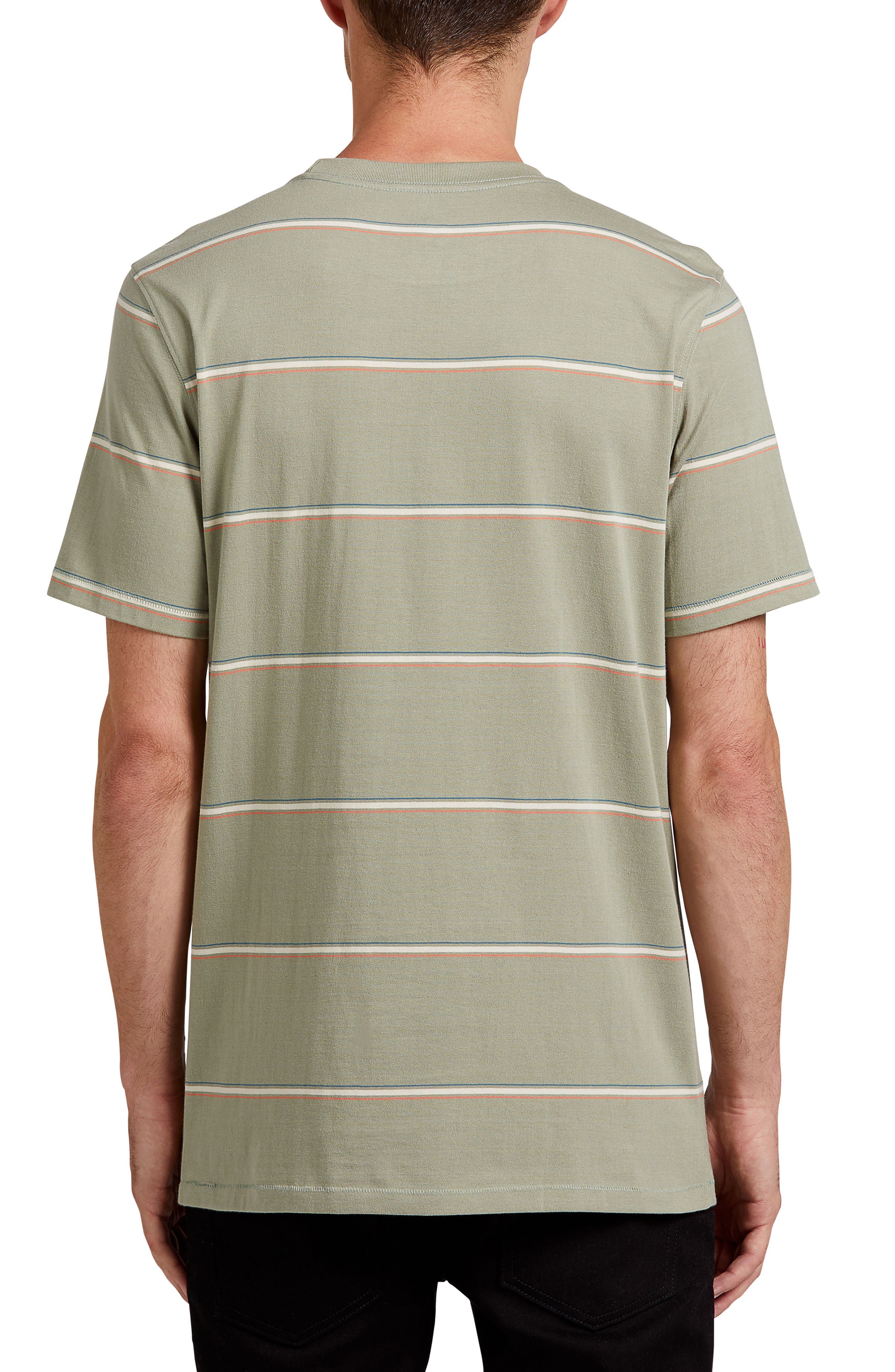 Zanerobe Mens Space-Stripe Box Tee Zanerobe Mens Space-Stripe Box Tee